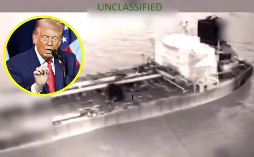 EE.UU. incauta el petrolero Olina por intentar romper el bloqueo a Venezuela.