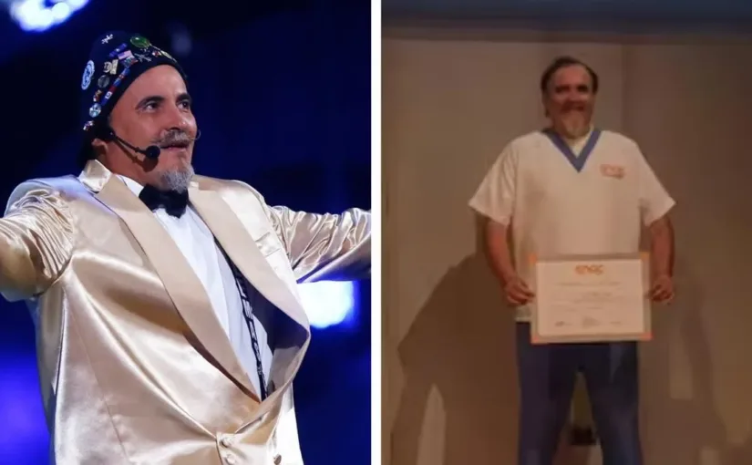 Paul Vásquez inspira a todos con su titulación como Técnico en Enfermería a los 57 años: «Nunca es tarde para aprender»