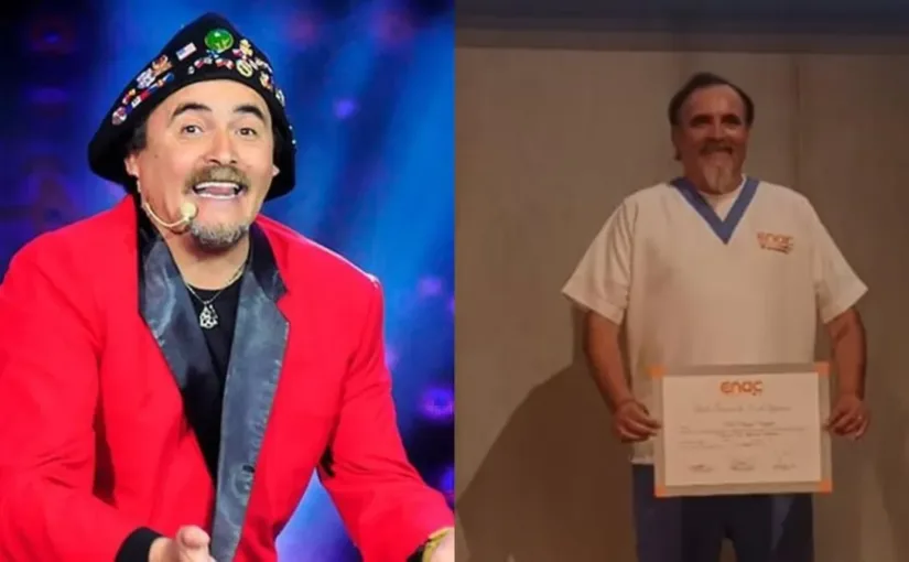 Paul Vásquez, el comediante chileno, se titula como Técnico en Enfermería y celebra su logro académico con orgullo