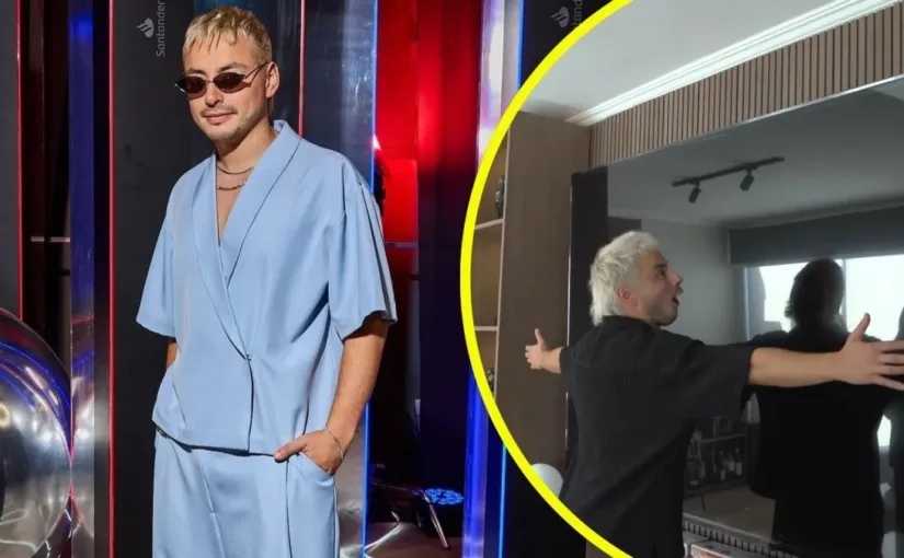 El influencer ‘Pollo’ Castillo revela su lujoso penthouse de 250 metros cuadrados tras un año de remodelaciones y desafíos