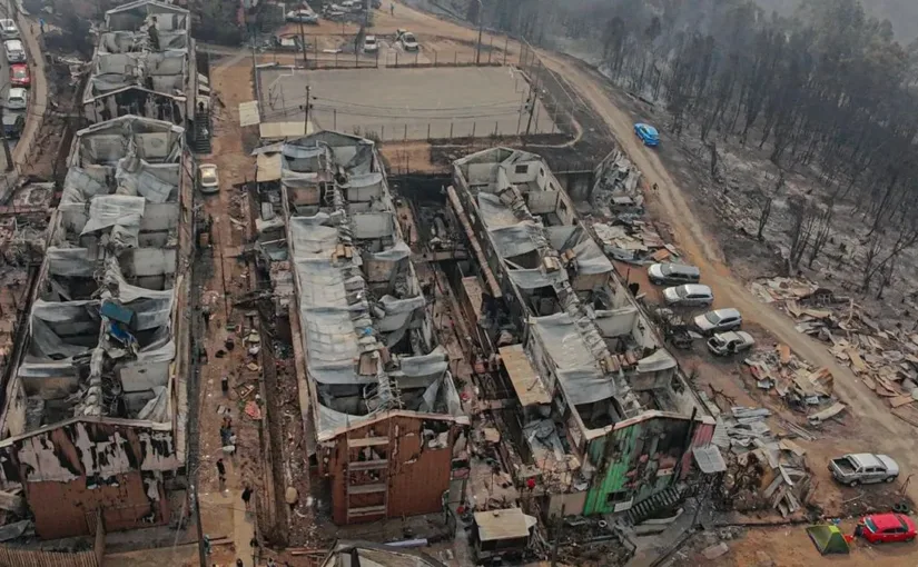 Alcalde de Penco estima 6 mil viviendas destruidas; Lirquén