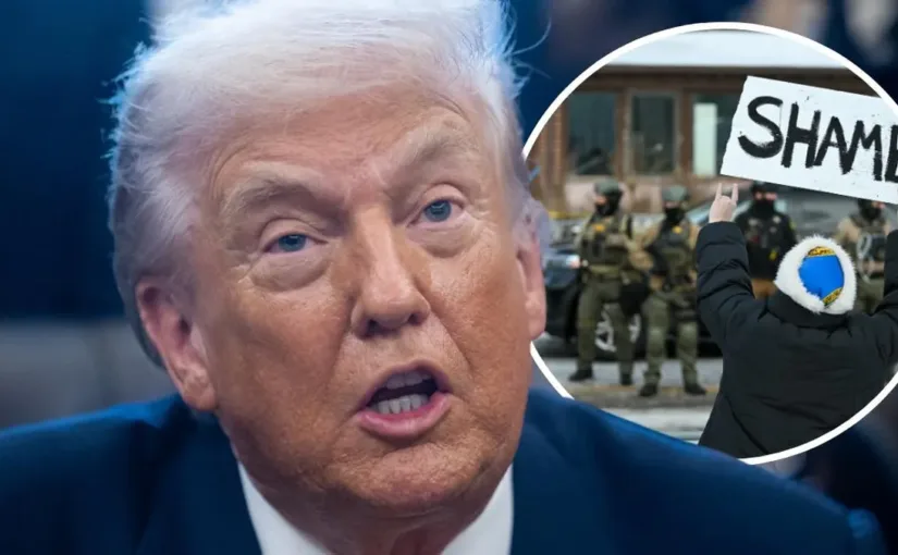 Trump advierte sobre invocar la Ley de Insurrección en Minnesota ante ataques a agentes de ICE y protestas crecientes