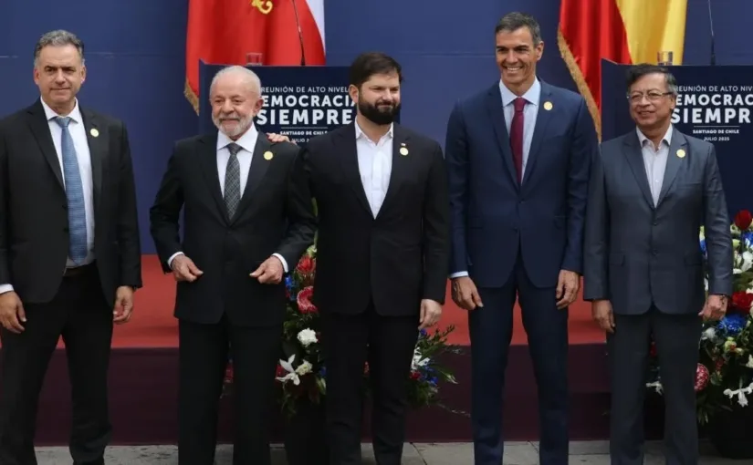 Gobiernos de América Latina y España rechazan intervención militar en Venezuela.