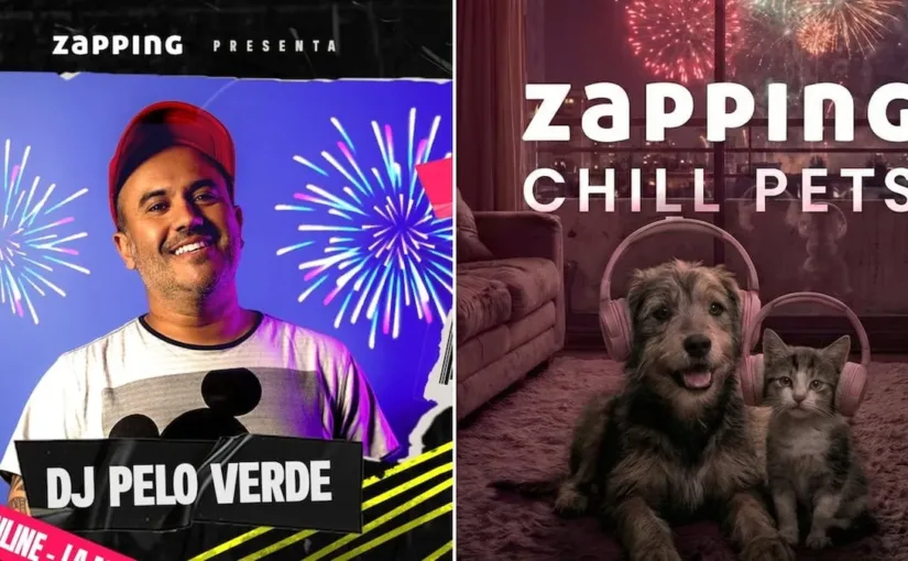 Zapping celebra el Año Nuevo 2026 con fiesta, música latina y un canal especial para mascotas, todo sin costo adicional