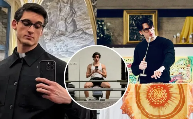 El joven sacerdote italiano Don Alberto Ravagnani deja el ministerio tras críticas por su contenido fitness y estilo de vida