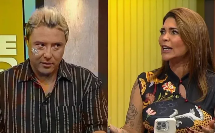 Antonella Ríos y Sergio Rojas protagonizan tensa discusión en vivo en Que Te Lo Digo.