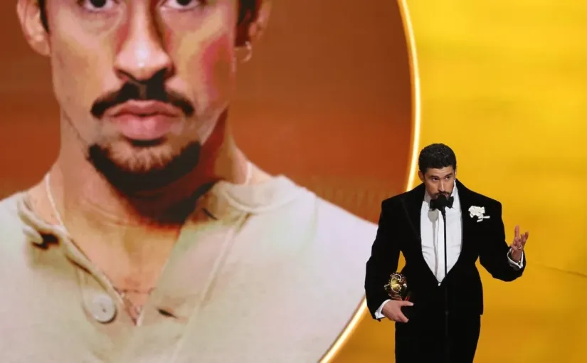 Bad Bunny se pronuncia en los Grammy contra el ICE y llama a luchar con amor en tiempos de odio