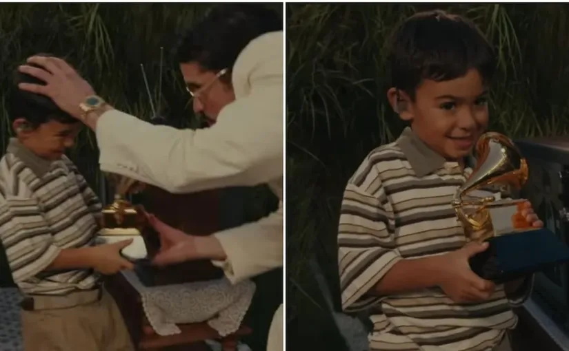 Bad Bunny sorprende al Super Bowl al entregar su Grammy a un niño actor: ¿Quién es Lincoln Fox Ramadan?