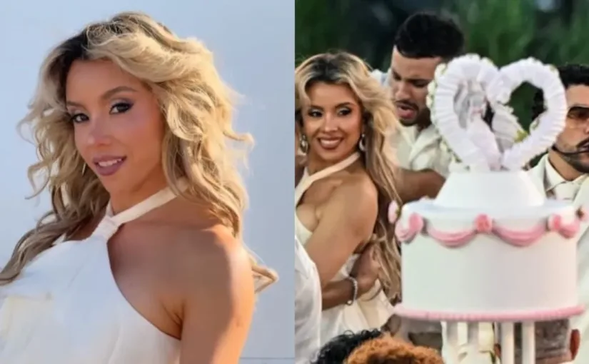 Bárbara Moscoso brilla en el show de medio tiempo del Super Bowl 2026.