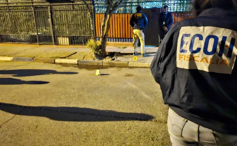 Homicidio en Conchalí: joven de 20 años asesinado a balazos tras un altercado.