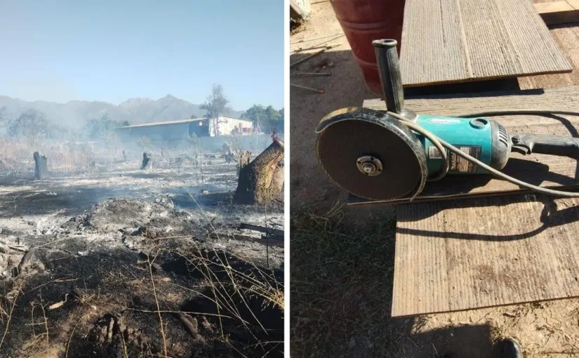Detenido joven de 24 años por incendio forestal en La Cruz