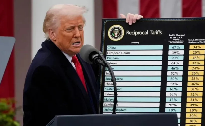 Trump anuncia un arancel del 10% a importaciones globales