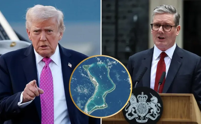 Trump advierte a Starmer sobre la importancia estratégica de Diego García para EE. UU.