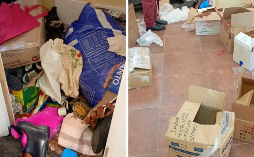 Robo en Lota: 2.5 millones en alimentos para damnificados sustraídos de sede vecinal.