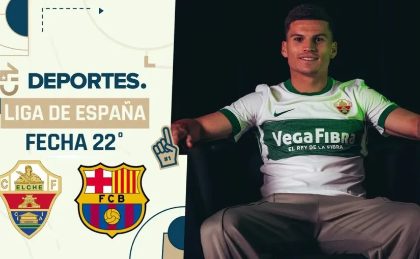 Elche y Barcelona se preparan para un emocionante duelo en La Liga este sábado.