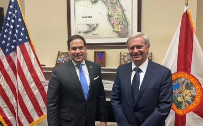 Marco Rubio lidera la delegación de EE.UU. en la asunción de Kast