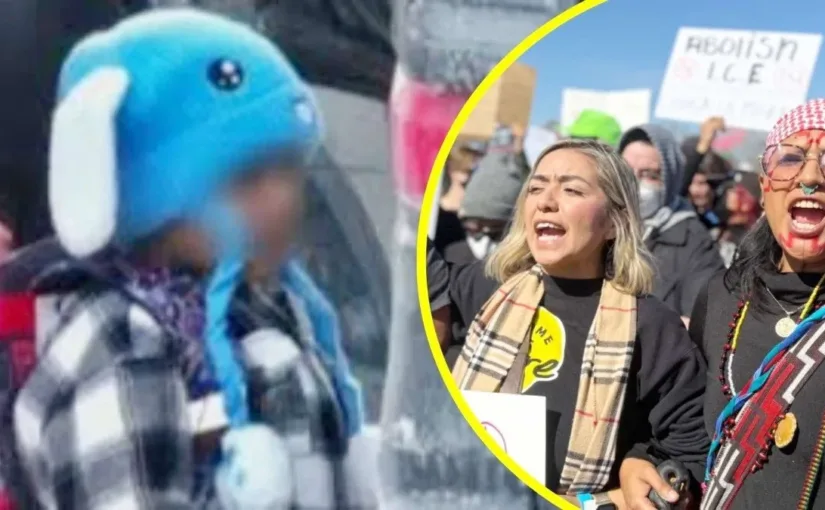 Protestas en Mineápolis tras la detención de un padre y su hijo por ICE.