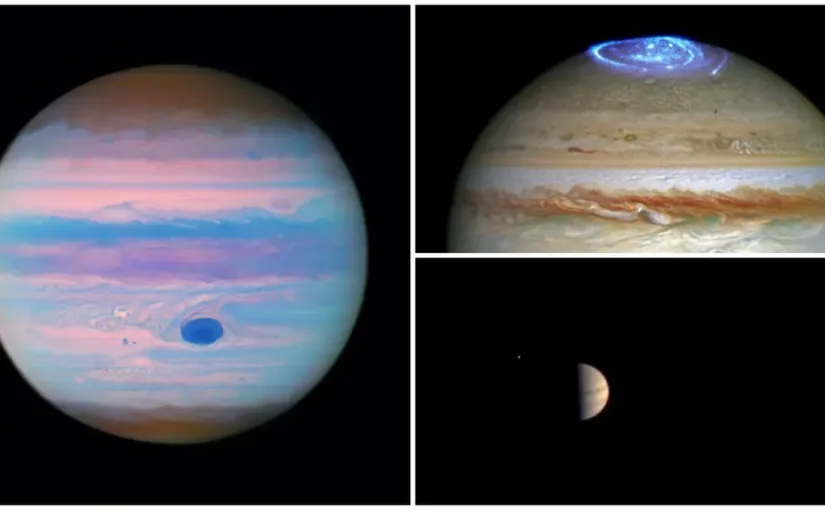 La NASA revela que Júpiter es más pequeño y aplastado de lo que se creía.