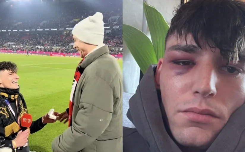 El árbitro Pascal Kaiser agredido tras amenazas homófobas tras su propuesta de matrimonio.