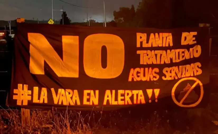 Vecinos de Puerto Montt se oponen a planta de tratamiento por olores y contaminación.