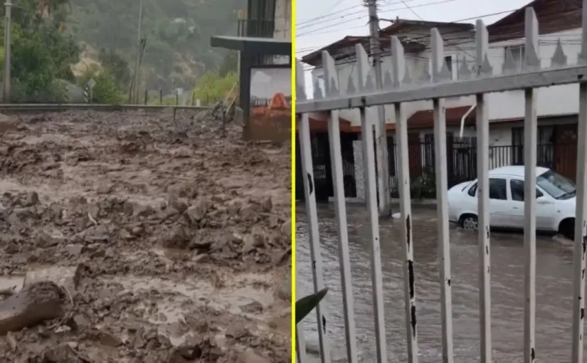 Tormenta en la Región Metropolitana: aluviones y alertas en Farellones y Maipú.