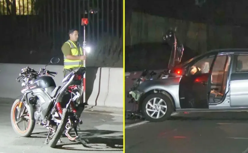 Accidente en Ruta 68: motociclista venezolano de 36 años pierde la vida tras choque.