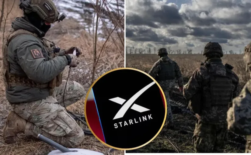 Ucrania informa que Starlink cortó comunicaciones del ejército ruso en plena guerra.